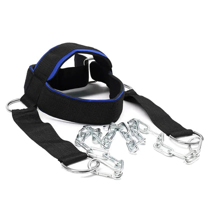 Head Neck Training Head Harness Weight Bearing Cap Body Strengh Adjustable Exercise Strap Neck Muscle Power Training Gym Fitness Beauty World Shop