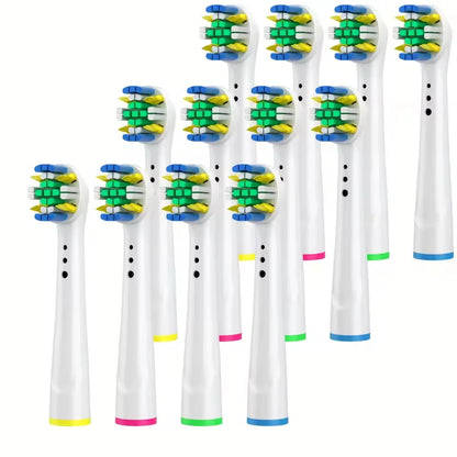 4/12/16Pcs Replacement Toothbrush Heads Compatible with Oral-B Braun Professional Electric Toothbrush Heads Brush Heads Beauty World Shop