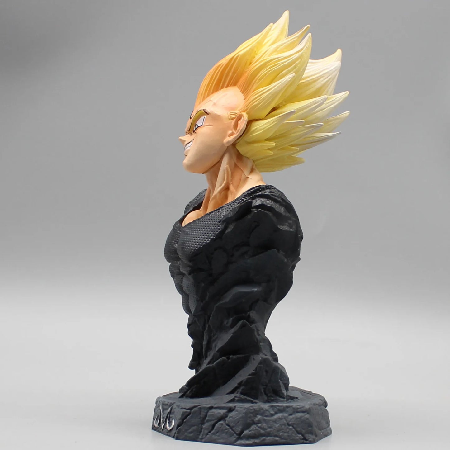 16.5cm Dragon Ball Majin Vegeta Bust Anime Action Figure Model Statue Collection Desktop Decoration Ornament Toys Boys Gifts Beauty World Shop