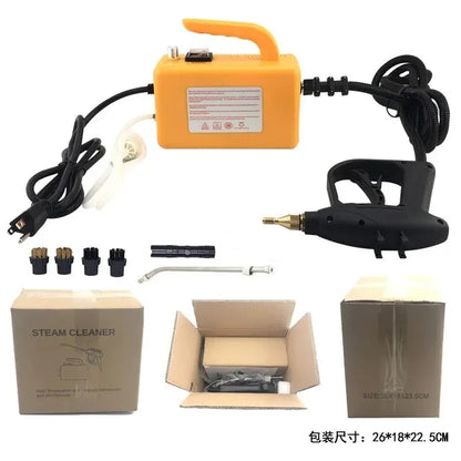 2600w220V High Temperature Steam Cleaner Portable Sterilization Pressure Jet Washer Machine for Home Car Kitchen Air Conditioner Beauty World Shop