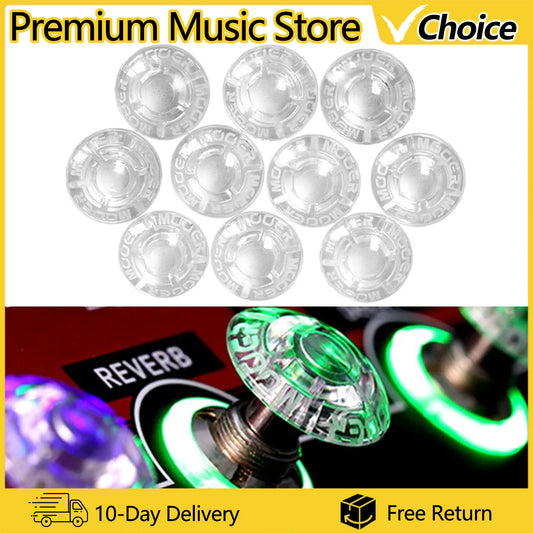 MOOER 10pcs SHROOMS Footswitch Toppers Candy Plastic Bumpers Electric Guitar Effects AccessoriesPedal Protector Guitar Pedal Beauty World Shop