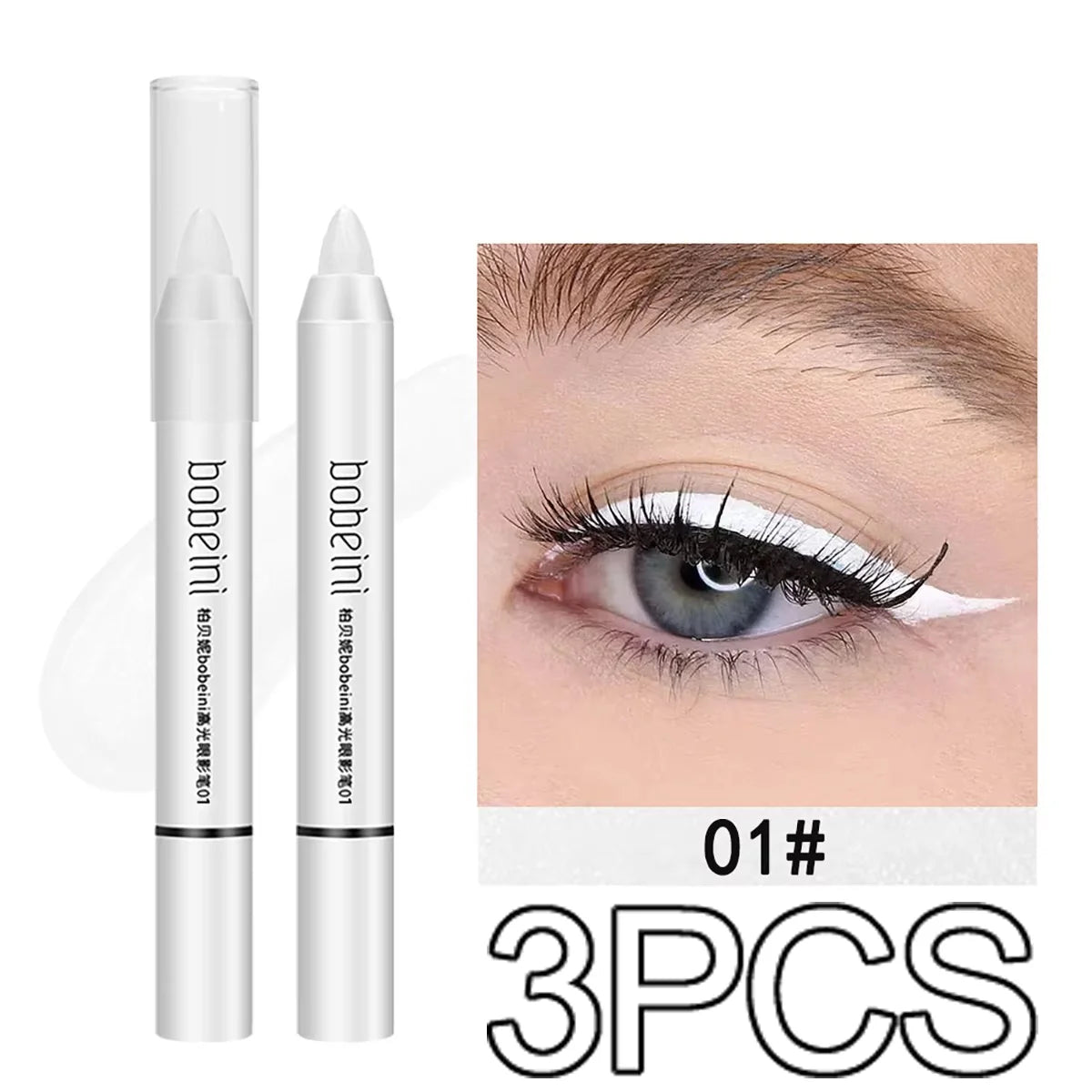 Highlighter,Brightening,Silkworm Pen,Pearlescent,Matte,Burst Eyeshadow Pencil,Makeup,Eye Makeup,Long-lasting Pearlescent Stick Beauty World Shop