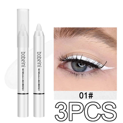 Highlighter,Brightening,Silkworm Pen,Pearlescent,Matte,Burst Eyeshadow Pencil,Makeup,Eye Makeup,Long-lasting Pearlescent Stick Beauty World Shop