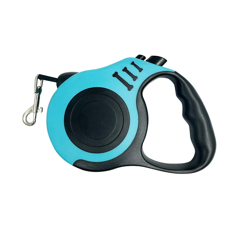 3M/5Metre Dog Leash Walking Automatic Pet Collar ABS Case Nylon Rope Dog Harness Dog footprint Puppy Dog Footprints Keychain