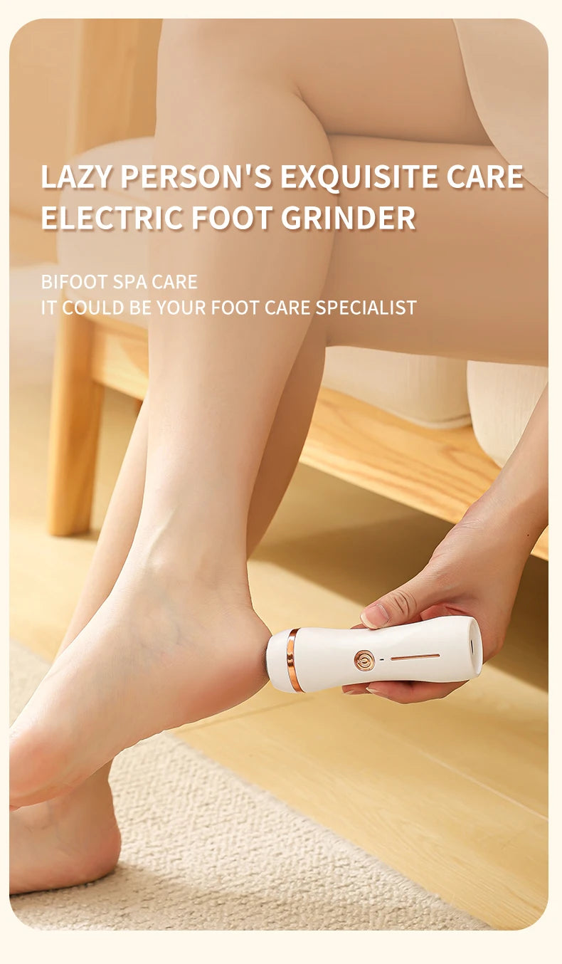HOMEFISH Electric Foot Grinder Automatic Foot Callus Rubbing Pedicure Dead Skin Callus Remover for  Foot Beauty Machine Beauty World Shop
