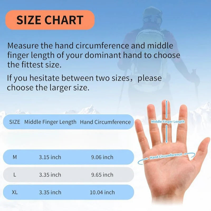 Warm Winter Gloves Polar Fleece Cold Weather Gloves Touch Screen Women and Men Thermal Gloves for Running Hiking Beauty World Shop