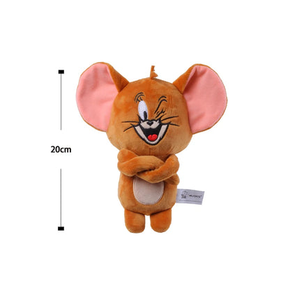 Anime Tom And Jerry Plush Toy Cartoon Movie Figures Cat Mouse Cute Plushies Stuffed Animal Doll Toys For Kids Gift Free Shipping Beauty World Shop