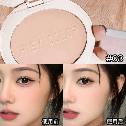 Soft focus fog powder,honey powder,dry powder,makeup,oil control,long-lasting waterproof,concealer,loose powder,biscuit skin Beauty World Shop