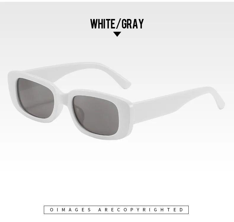 Square Sunglasses Women Rectangle Luxury Brand Designer Sun Glasses For Female Gradient Clear Small Lens Unisex Oculos De Sol Beauty World Shop