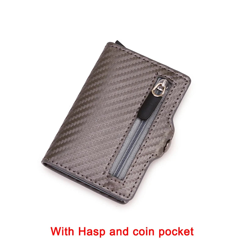 Anti Thief Rfid Credit Card Holder Smart Minimalist Wallet Pocket Men Women Slim Cardholder Bank Cash Creditcard Case Bag Purse Beauty World Shop
