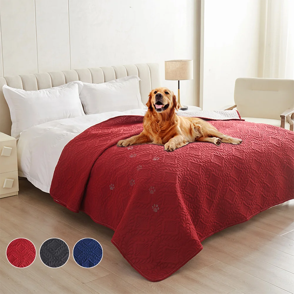 1pc Waterproof Pet Bed Cover, Bed and Sofa Protection Mat, Suitable for Dogs and Cats, Protector for Mattress or Furniture Beauty World Shop