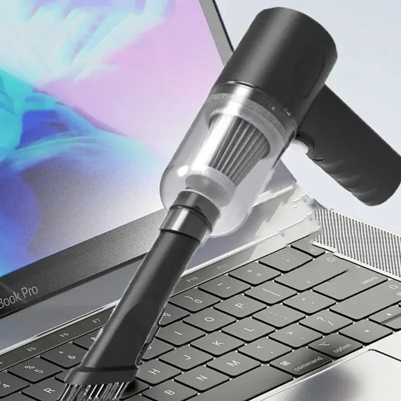 9000Pa Wireless Car Vacuum Cleaner USB Charging 1200mAh Portable Cleaning Appliance Mini Wet and Dry Vacuum Cleaner Household Beauty World Shop