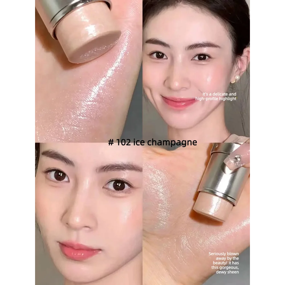 High Gloss Stick Highlighter Blush Water Light Shimmer Waterproof Face Contour Illuminator Brighten Contouring Rouge Beauty World Shop