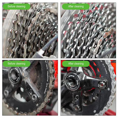 100ML Concentrated Bicycle Chain Cleaning Agent,Motorcycle Bike Drivetrain Cleaner Degreaser Mountain bike maintenance tools Beauty World Shop
