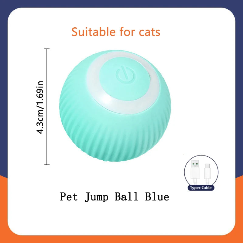 Smart Dog Toys Ball Electronic Interactive Pet Toy Moving Ball USB Automatic Moving Bouncing for Puppy Birthday gift Cat Product Beauty World Shop