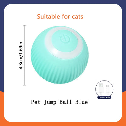 Smart Dog Toys Ball Electronic Interactive Pet Toy Moving Ball USB Automatic Moving Bouncing for Puppy Birthday gift Cat Product Beauty World Shop