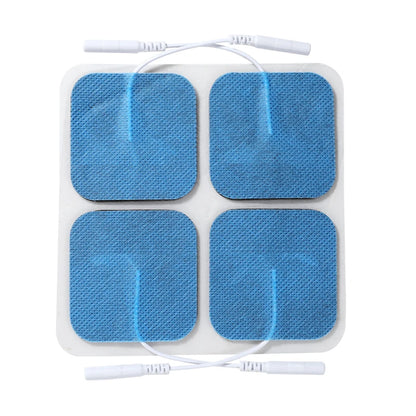 20/10-Pack 5x5cm Non-woven Electrode Pads Reusable for Muscle Stimulator TENS Acupuncture Digital Massage Machine Beauty World Shop