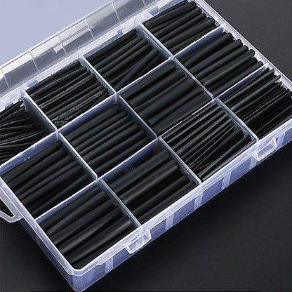 Heat Shrink Tube Kit Thermoresistant Tubing Heat Shrink Wire Wrapping Electrical Connection Cable Insulation Sleeved Protecter Beauty World Shop