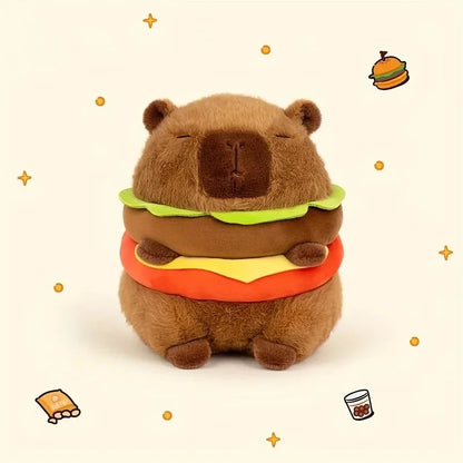 23cm Capybara Plush Simulation Capibara Anime Fluffty Toy Cute Doll Stuffed Animals Soft Doll Plush Christmas Thanksgiving Gift Beauty Fashion