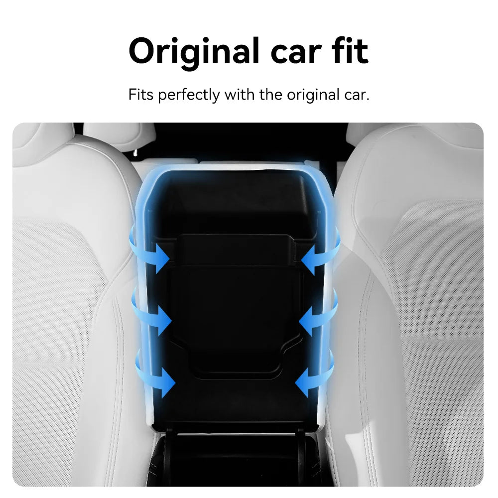 YZ For Tesla Model 3 Highland Y Juniper 2025-2026 Soft Center Console Armrest Pad Auto Central Armrest Box Cover Car Accessories Beauty World Shop