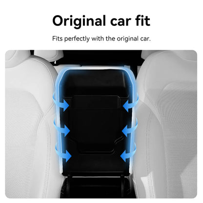 YZ For Tesla Model 3 Highland Y Juniper 2025-2026 Soft Center Console Armrest Pad Auto Central Armrest Box Cover Car Accessories Beauty World Shop