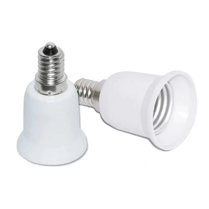 E14 to E27 Lamp Holder Converter Bulb Socket Lamp Base Adapter Plug Extender Sockets for Corn Light Bulbs Spotlight AC 110V-220V Beauty Trend Shop