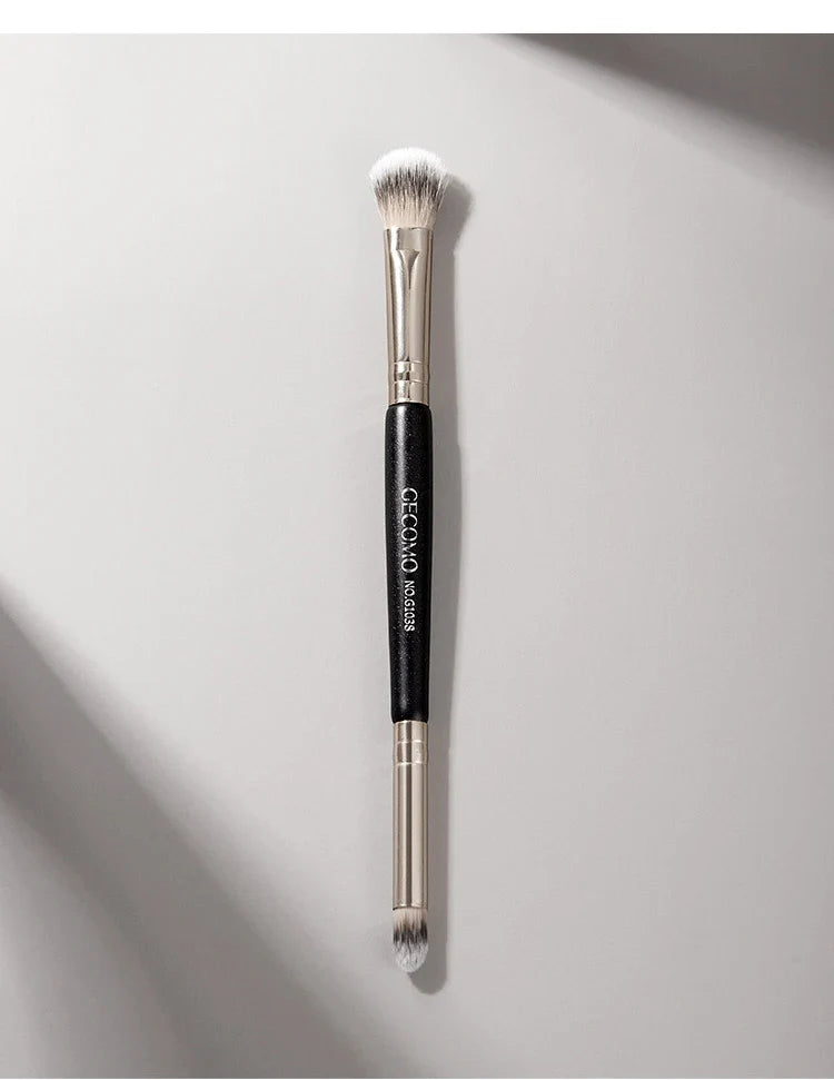 Double-headed painting eyeshadow brush novice makeup brush soft hair does not eat powder natural dizzy dye easy makeup Beauty Trend Shop