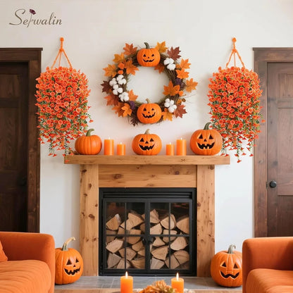 1/2Pcs Artificial Flowers Vine Morning Glory Wedding Bridal Home Room Table Festival Decor Outdoor Yard Garden Arch DIY Gift Box Beauty World Shop