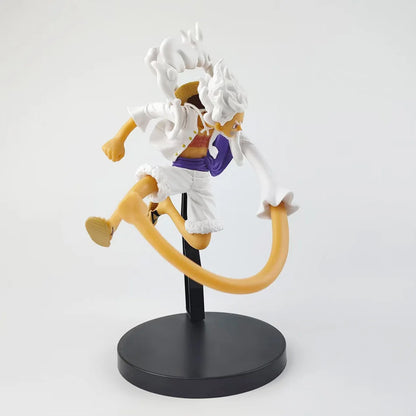 Anime ONE PIECE Figure Toy 18cm Nika Monkey D Luffy Action Figures Dolls Pvc Model Collectible Statue Toy Christmas Gift Beauty World Shop