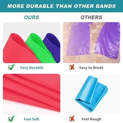 Yoga Physiotherapy Elastic Band, Gym Resistance Band, Sports Stretching Training Rope, Pilates Stretching Film, Fitness Equiment Beauty World Shop