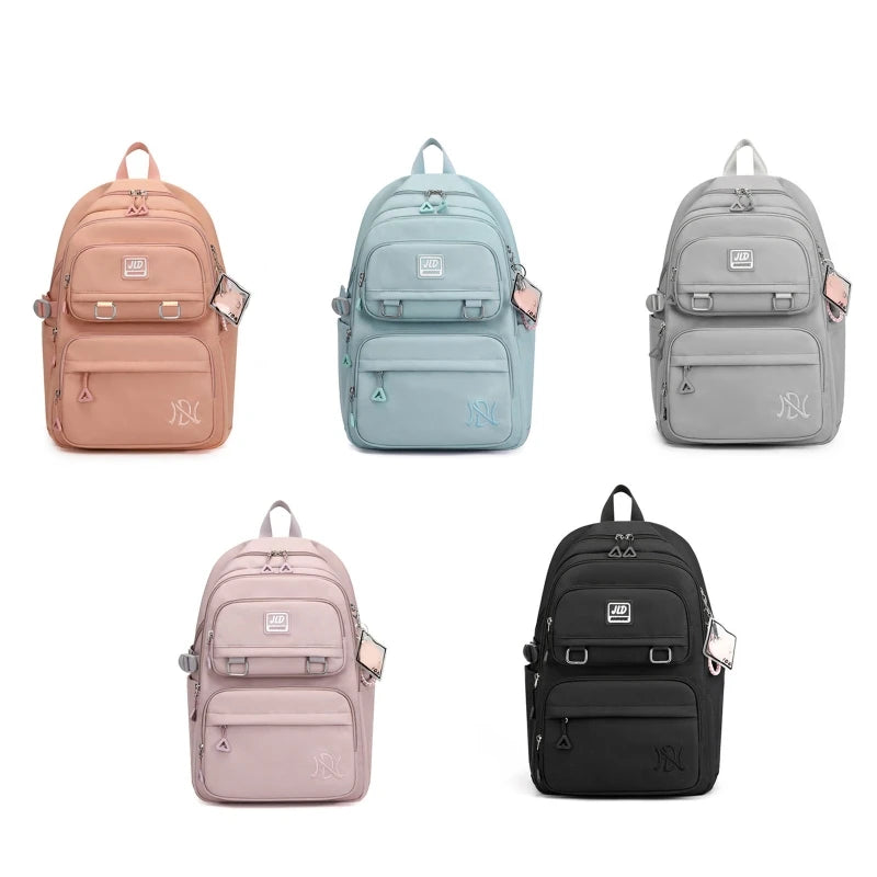 Girl School Bag Backpack Back Pack For Teenager Women Children Female Pink Schoolbag Primary High Bagpack Class Teens Child Kids Beauty World Shop