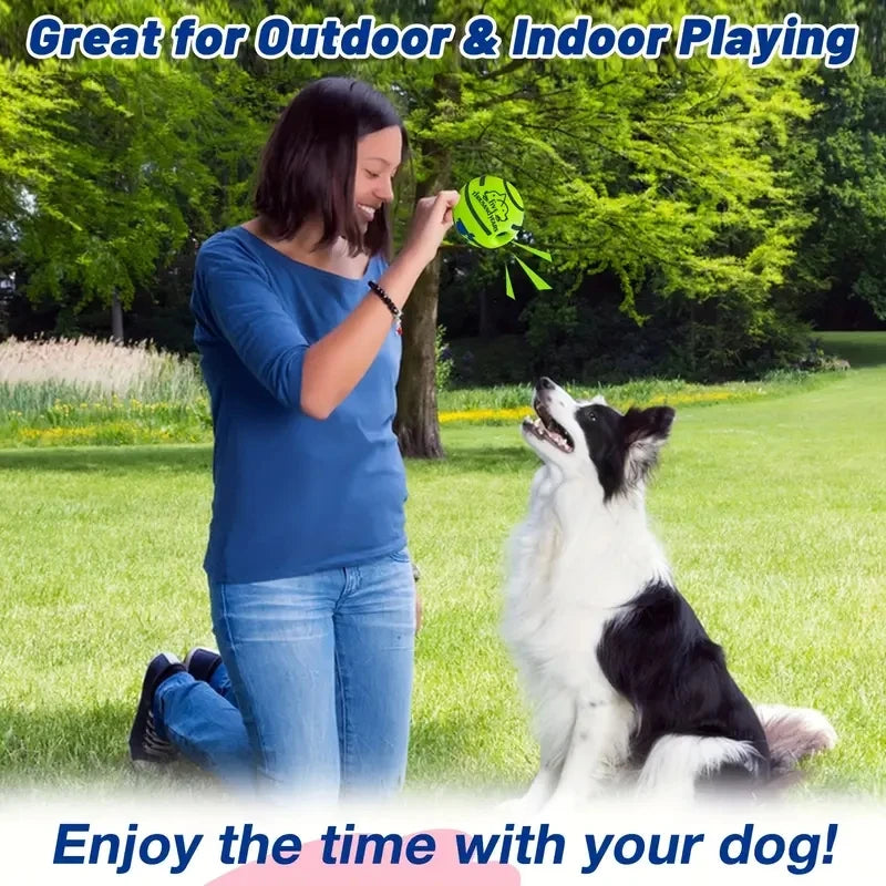 Funny Interactive Giggle Ball - Balls for Dog IQ Training, Pet Interactive Toy, Stimulating Play, Mental Stimulation, and Exerci Beauty World Shop