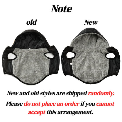 Fleece Warm Pet Clothes For Small Medium Dogs Pet Jacket Thicken Pets Coat For Winter Waterproof Outdoor Puppy Costume Pug Parka