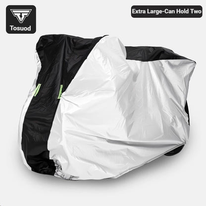 TOSUOD Thickened bike rain cover, All-Inclusive Design Rain Snow Dust  New All Weather Protective Sunshade  Protective Covers Beauty World Shop