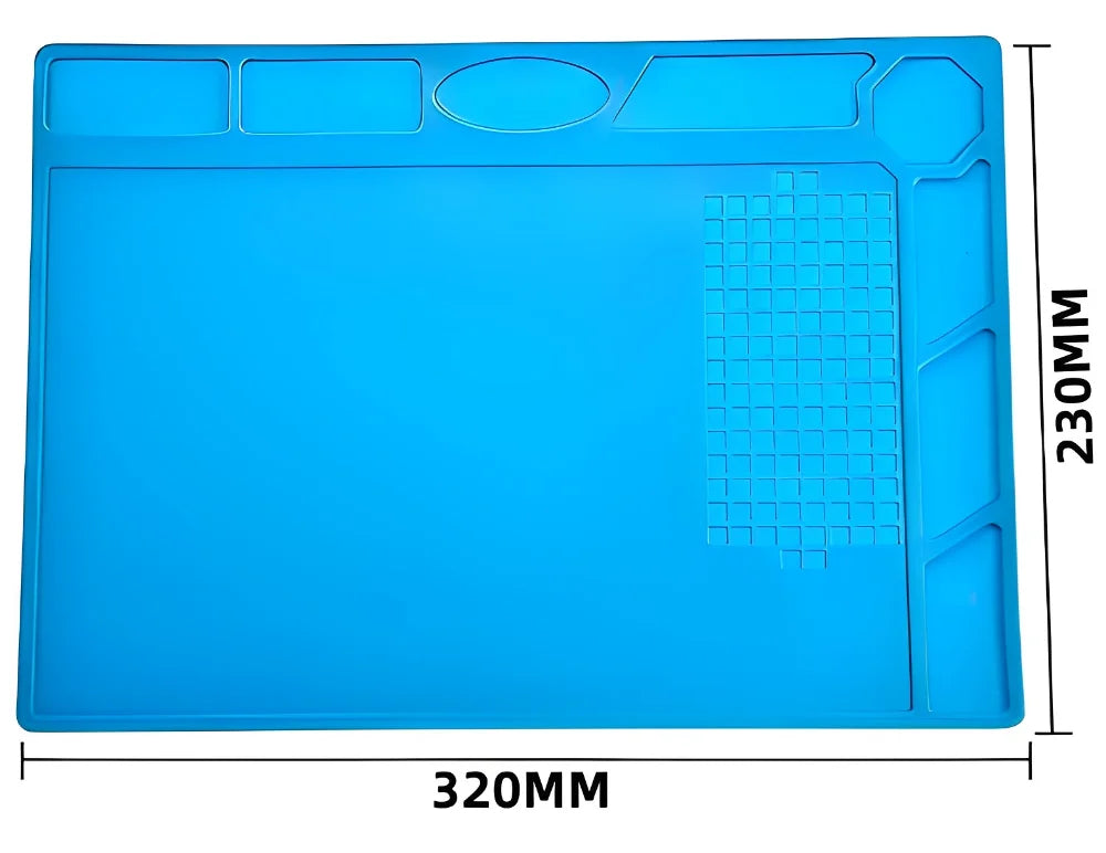 ESD Soldering Mat Repair Pad Insulation Heat Resistant Soldering Station Silicon Work Pad Desk Platform Phone Repair Tool Kit Beauty Fashion