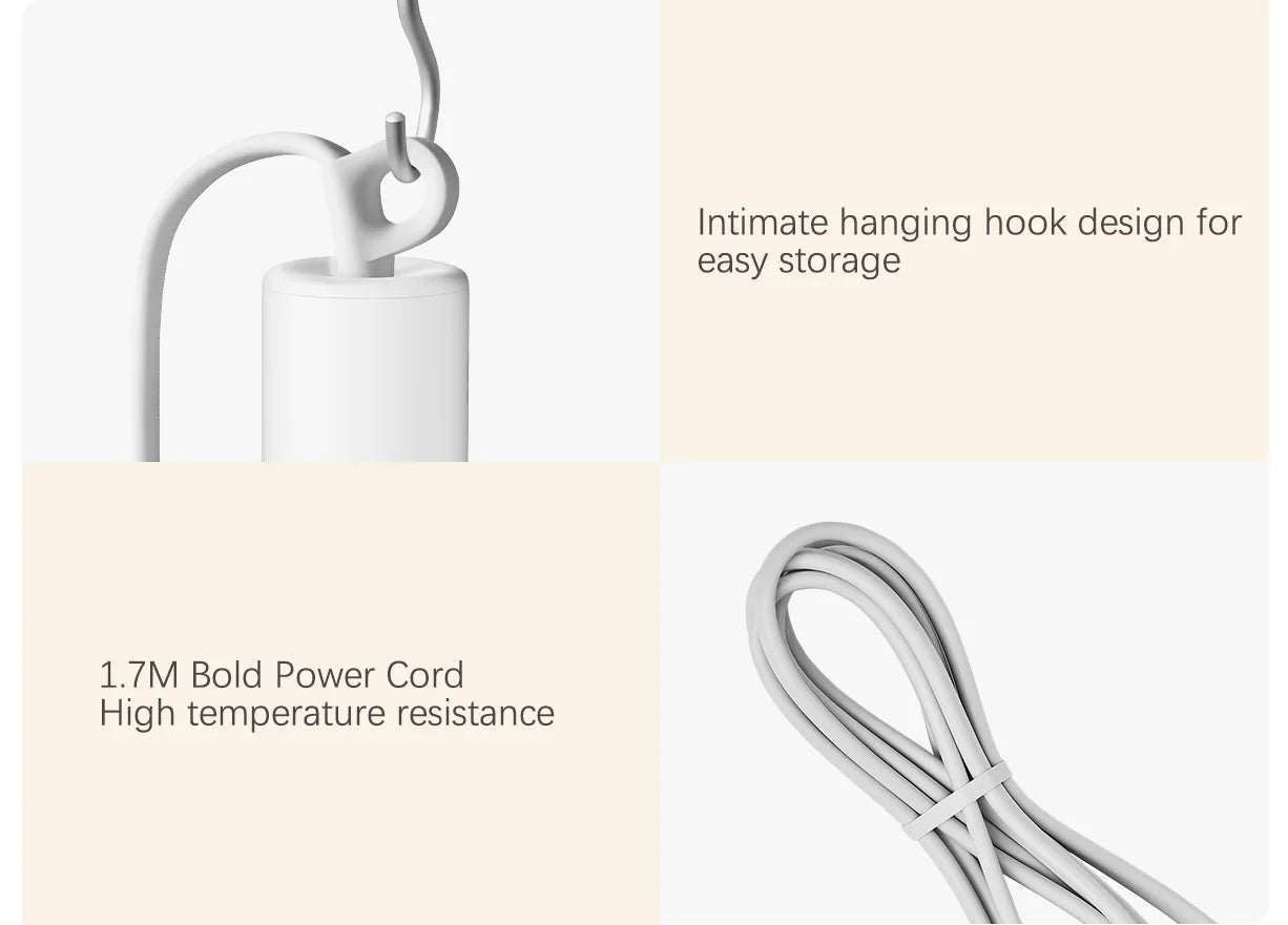MIJIA Anion Hair Dryer H101 Portable Negative Ion Hair Care Professional Quick Dry 220V Home Travel Foldable Hair Dryers Beauty World Shop