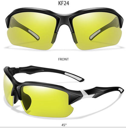 Photochromic Cycling Sunglasses Men Outdoor Sports Tactical Camouflage Goggles Vintage Driving Riding Fishing Windproof Beauty World Shop