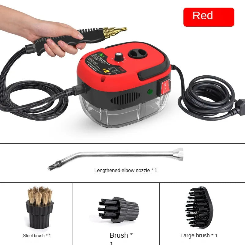 Steam Cleaner High Temperature Sterilization Air Conditioning Kitchen Hood Home /Car Steaming Cleaner 110V US Plug /220V EU Plug Beauty World Shop