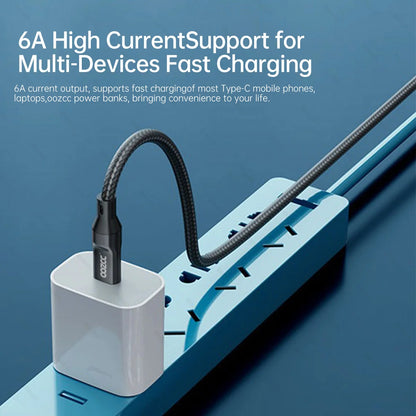 OOZCC LCD Watt Display Cable, Max 120W Super Fast Charging USB Type C Cable Data Transfer, USB A to Lightning for IPhone14 Pro Beauty World Shop