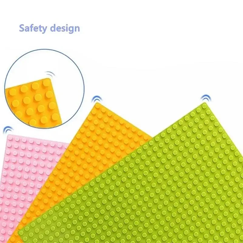 2Pcs Base Plate 32*32 32*16 Studs Classic Figures Building Blocks Plates Bricks Baseplate Blocks Children Toys For Kid Gifts Beauty World Shop