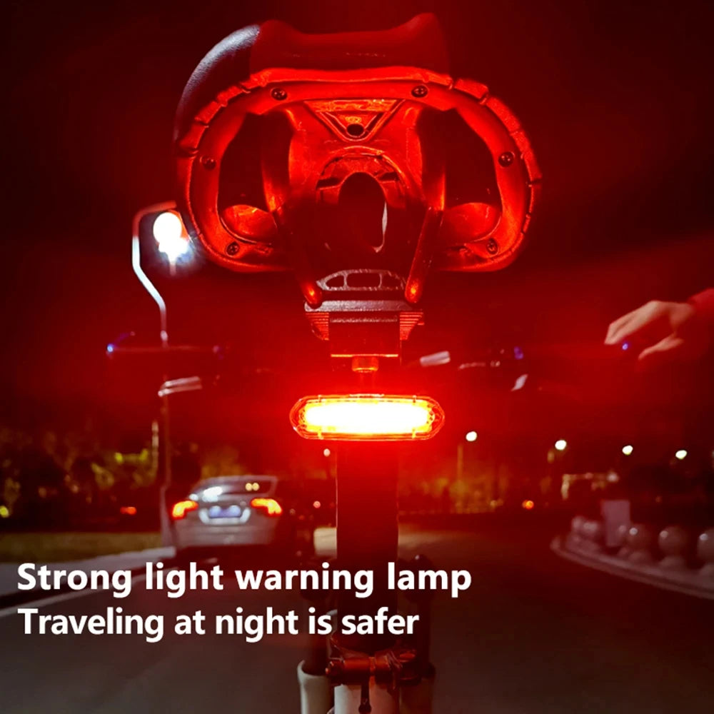 Rechargeable Bike Front Lights Bicycle Taillight MTB Road Bike Light Set Bicycle Headlight Back Rear Lamp Cycling Accessories Beauty World Shop