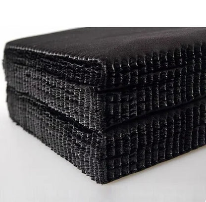20pcs/lot Black Microfiber Cycling Sunglasses Eyeglasses Cleaning Cloth Glasses Eyewear Clean Lens Cloth Accessories Beauty World Shop