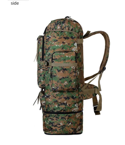 Homefish 80L/100L Large Mountaineering Backpack Outdoor Climbing Bag Tactical Rucksack Hiking Camping Travel Backpack Beauty World Shop