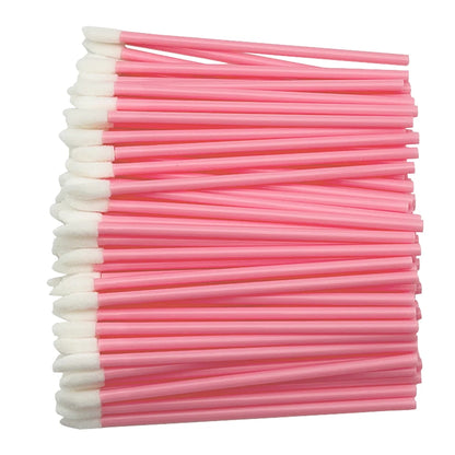 100/200pcs Lip Wands Applicators Eyelashes Brushes Lipstick Brush Mascara Applicator Gloss Wands Eyelash Extension Makeup Tool Beauty World Shop