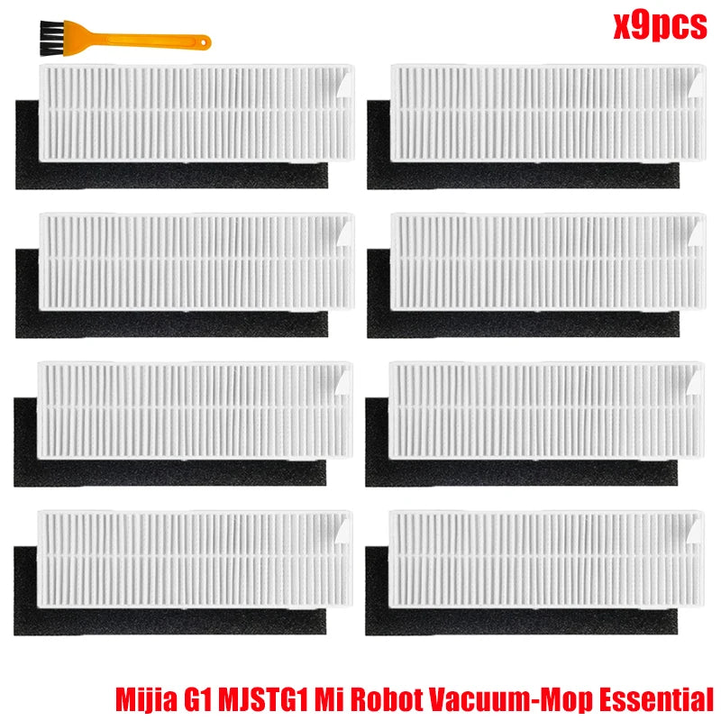 For Xiaomi Mijia G1 MJSTG1 Mi Robot Vacuum Mop Essential Vacuum Cleaner Side / Main Brush Cover Hepa Filter Mop Cloth Parts Beauty World Shop