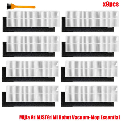 For Xiaomi Mijia G1 MJSTG1 Mi Robot Vacuum Mop Essential Vacuum Cleaner Side / Main Brush Cover Hepa Filter Mop Cloth Parts Beauty World Shop