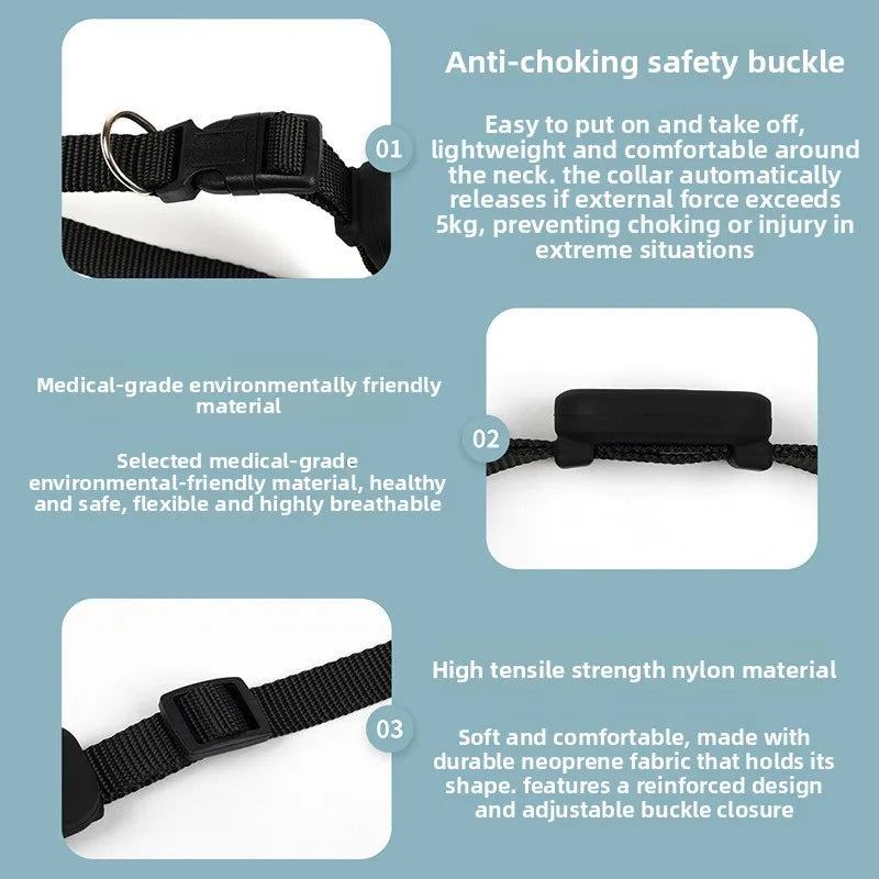 Pet Bluetooth GPS Tracker Dog Mini Tracking Movement Alert Collars Anti Lost Tracker for Cats and Puppies Remote Global Locator Beauty World Shop