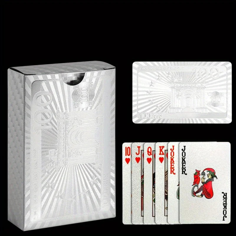 Multiple styles Color Playing Card Game Card Group Waterproof Poker Suit Magic Dmagic Package Board Game Gift Collection Beauty Fashion