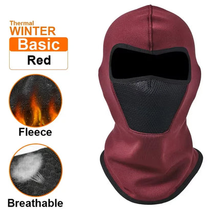 Thermal Winter Balaclava Cycling Full Face Mask Warm Outdoor Sports Motorcycle Ski Fishing Hunting Mask Fleece Scarf Cap Bandana Beauty World Shop