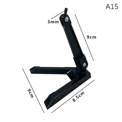 Innovative And Practical Handmade Doll DIY Holder Action Figure Model Base Display Stand Black Bracket For 1/144 HG RG Beauty World Shop